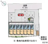 ★手数料０円★愛甲郡愛川町中津　月極駐車場（LP）